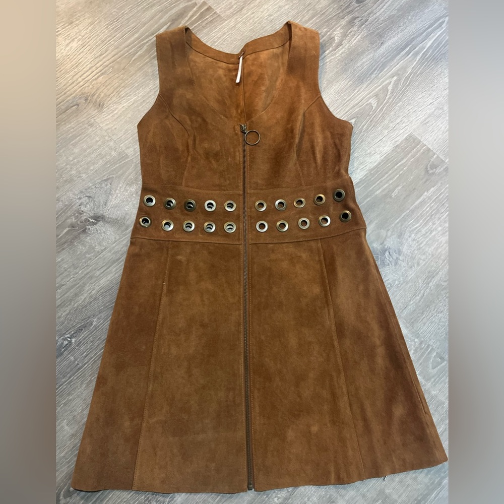 Free People Suede Dress Size 8